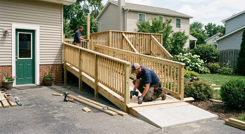 Mobility Ramp Construction in Wilmington, NC