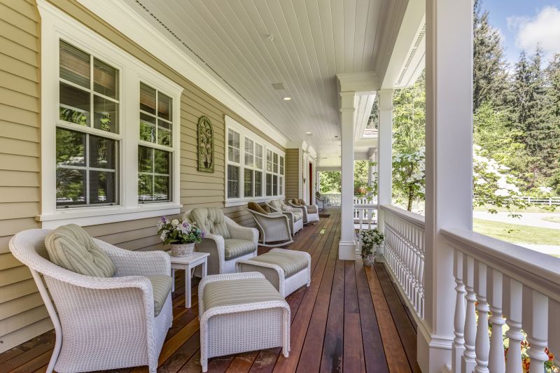 Wood Porch Construction in Worcester, MA
